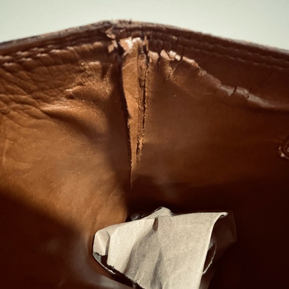 SOLD-Lucky Brand Rollie Boots Leather Equestrian Brown Riding Tall Boots Size 10 - Picture 15 of 16